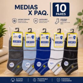 3600  medias x paq. 10 pares (TALLE 41-47)