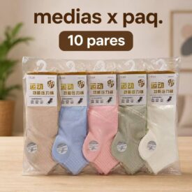3608 medias x paq. 10 pares (TALLE 35-40) POTO-10