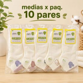 3612 medias x paq. 10 pares (TALLE 35-40)