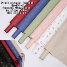 2829  papel coreano x paq. 20u. SOLO BORDO QD-871-2