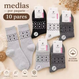 3501 medias x paq. 10 pares (TALLE36-41) XMJ-12