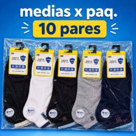 3551 medias x paq. 10 pares (TALLE 39-45)