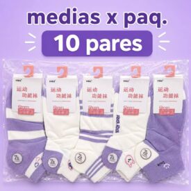 3553 medias x paq. 10 pares (TALLE 35-40)