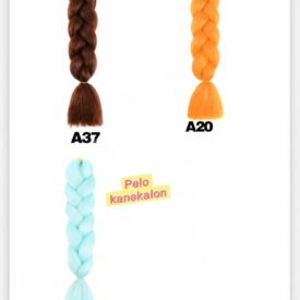 0445 pelo kanekalon x paq. 10 de mismo color OFERTA PROMO