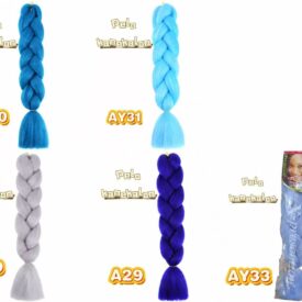 9467 pelo kanekalon x paq. 10 de mismo color OFERTA PROMO