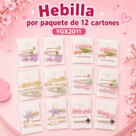 1089 hebillas x paq. 12 cartones YGX2011