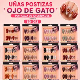1094 uñas postiza caja  x 12u  SD-013