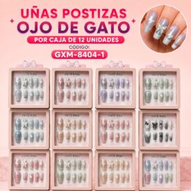 1092 uñas postiza caja  x 12u  GMX-8404-1