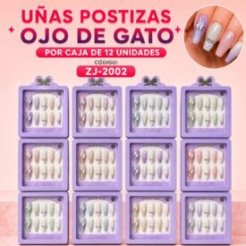 1091 uñas postiza caja  x 12u  ZJ-2002