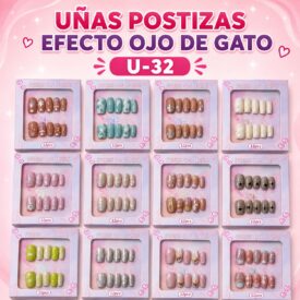 1100 uñas postiza caja  x 12u U-32