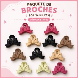 1256 Broches x paq. 12u. BTF403
