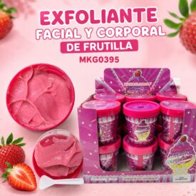 1260 crema exfoliante FRUTILLA MKG0395