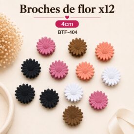 1400 Broches x paq. 12u. BTF404