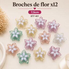 1401 Broches x paq. 12u. BTF401
