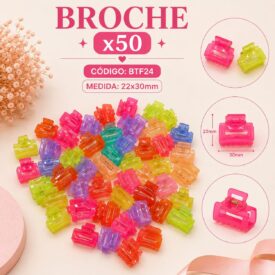 7141 broches x bolsa RECTANGULO BTF24