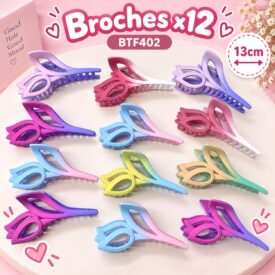7167 Broches x paq. 12u. BTF402