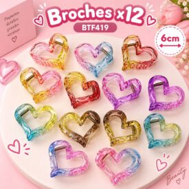 7168 Broches x paq. 12u. BTF419