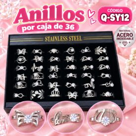 7192 anillo caja x 36 und ACERO Q-SY12