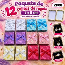 7521 caja de regalo x 12und ZP08