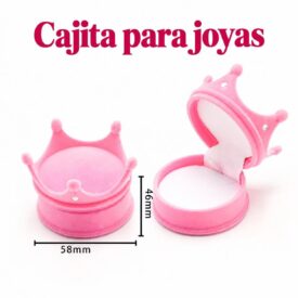 7522 caja para joya CORONA ROSA