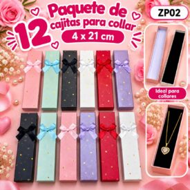 7526 caja de regalo CORAZON x 12und ZP02