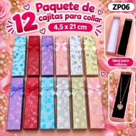 7530 caja de regalo x 12und ZP06