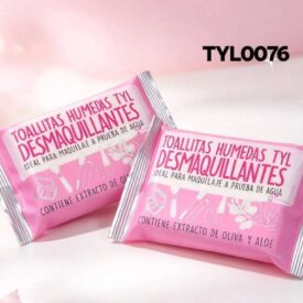 7566 toallita desmaquillantes rosa x  paq. 8pcs THELMA & LUIS TYL0076
