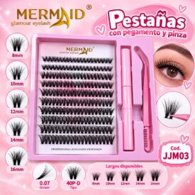 6085 pestañas punto x punto 40p JJM03