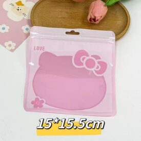 6080  bolsas doypack kawaii kitty love x 20u. Medida 15x15cm BZD200-29